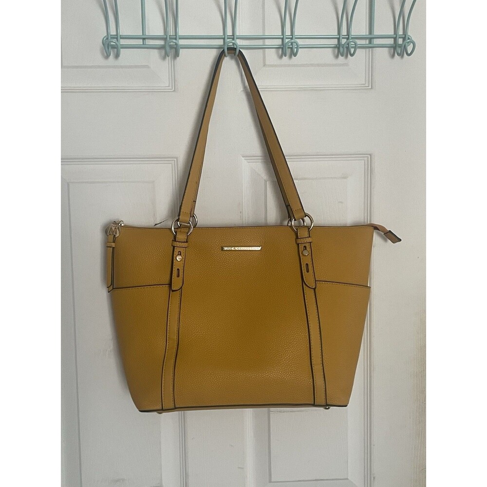 Mia K Collection Yellow Tote Bag
